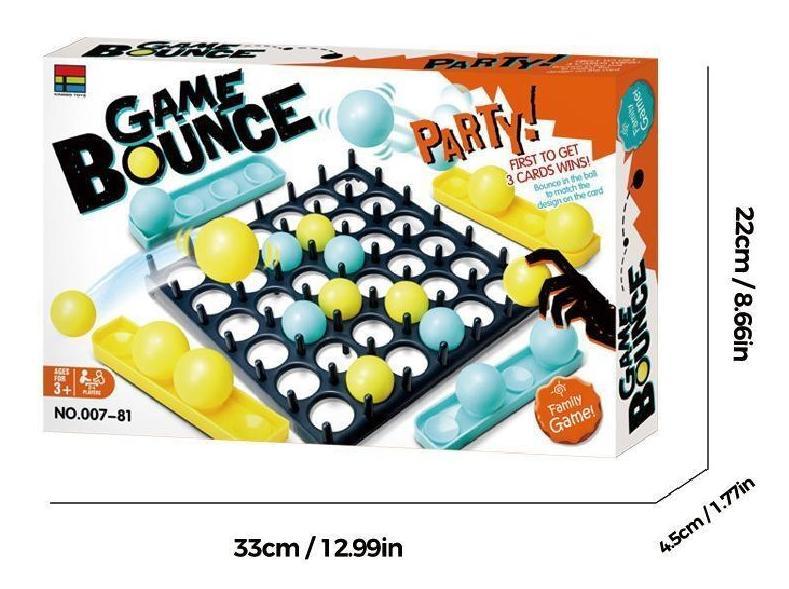 Kibtoy bounce off game table ball game set