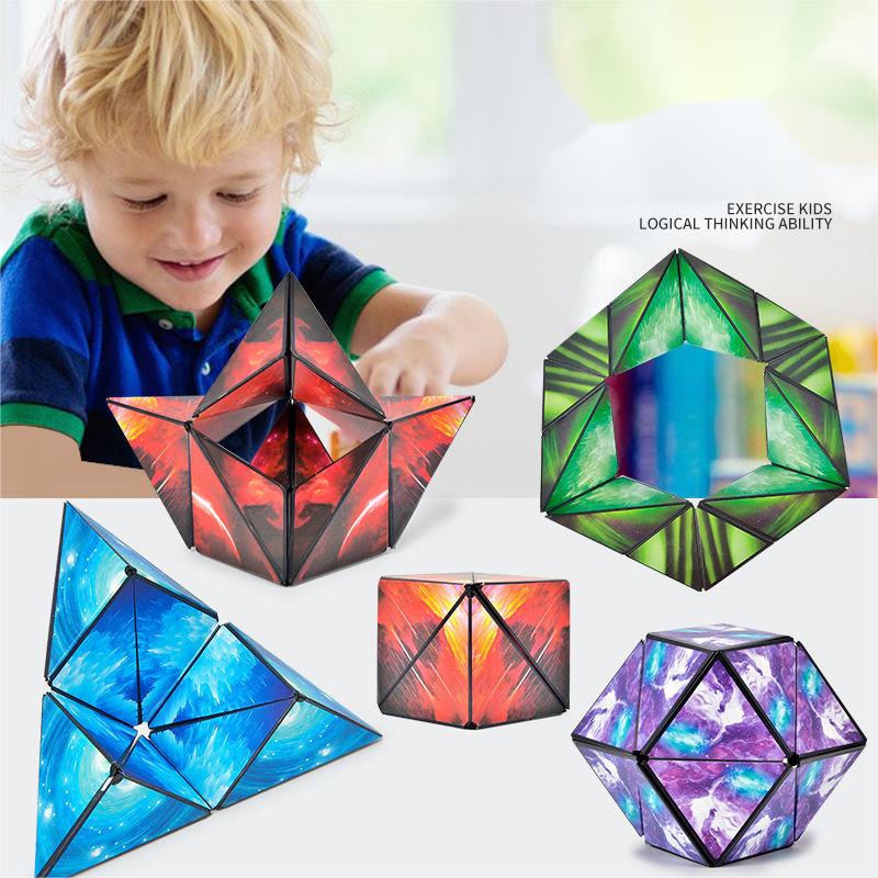 Kibtoy Magnetic Shape Shifting Box, Magic cube, 3D magnetic magic cube Kibtoy Magnetic Shape Shifting Box, Magic cube, 3D magnetic magic cube