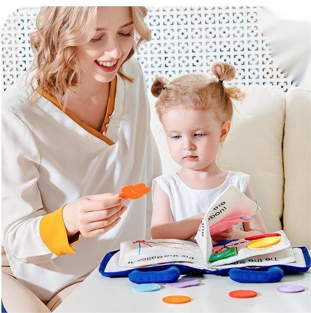 Kibtoy my quiet book, first book for toddlers, busy book, fidget toy, reading tool Kibtoy my quiet book, first book for toddlers, busy book, fidget toy, reading tool