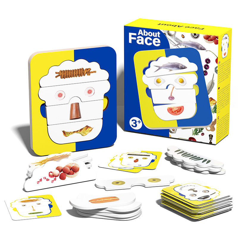 Kibtoy About Face Puzzle montessori toy 