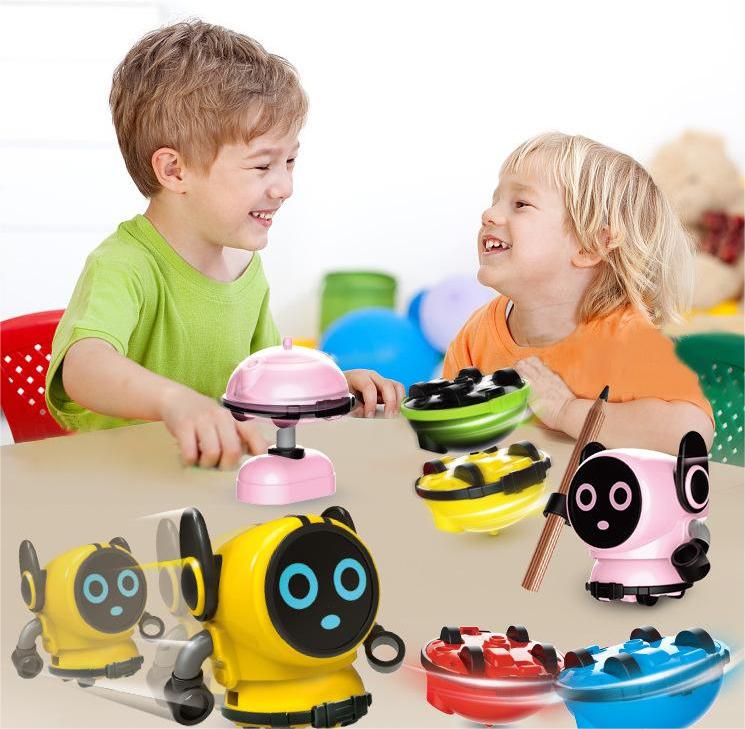 kibtoy Gyro Robot Toy Top 