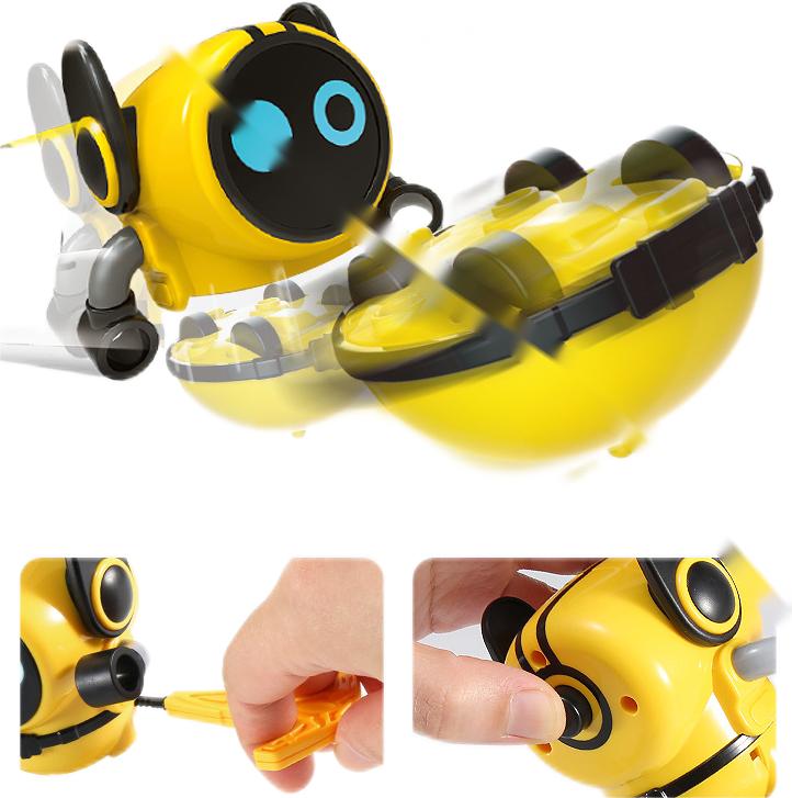 kibtoy Gyro Robot Toy Top 