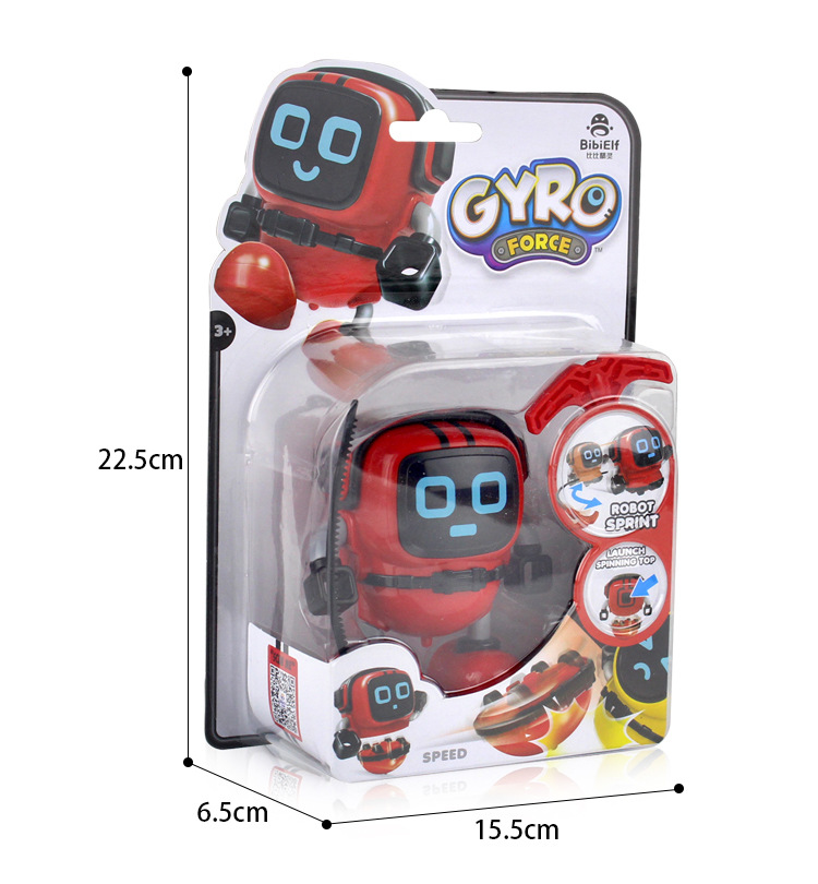 kibtoy Gyro Robot Toy Top kibtoy Gyro Robot Toy Top