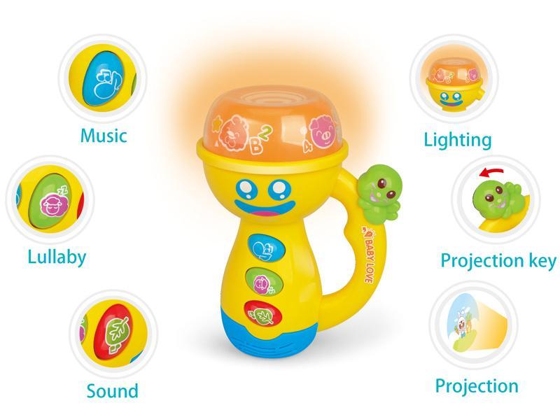 Kibtoy Spinning and Learning Flashlight Kibtoy Spinning and Learning Flashlight