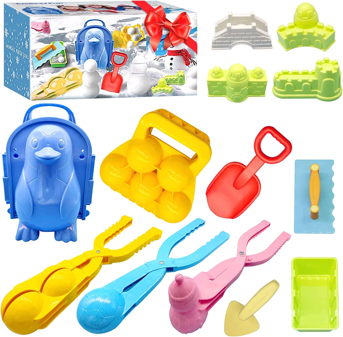 Kibtoy snowball maker kit fun and educational toy