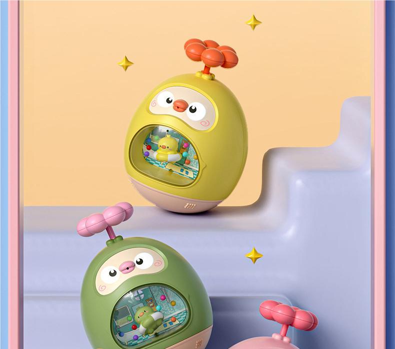 Kibtoy Duck Tumbler bath toy for toddlers