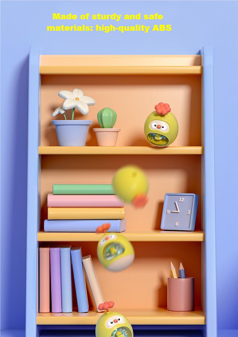 Kibtoy Duck Tumbler bath toy for toddlers