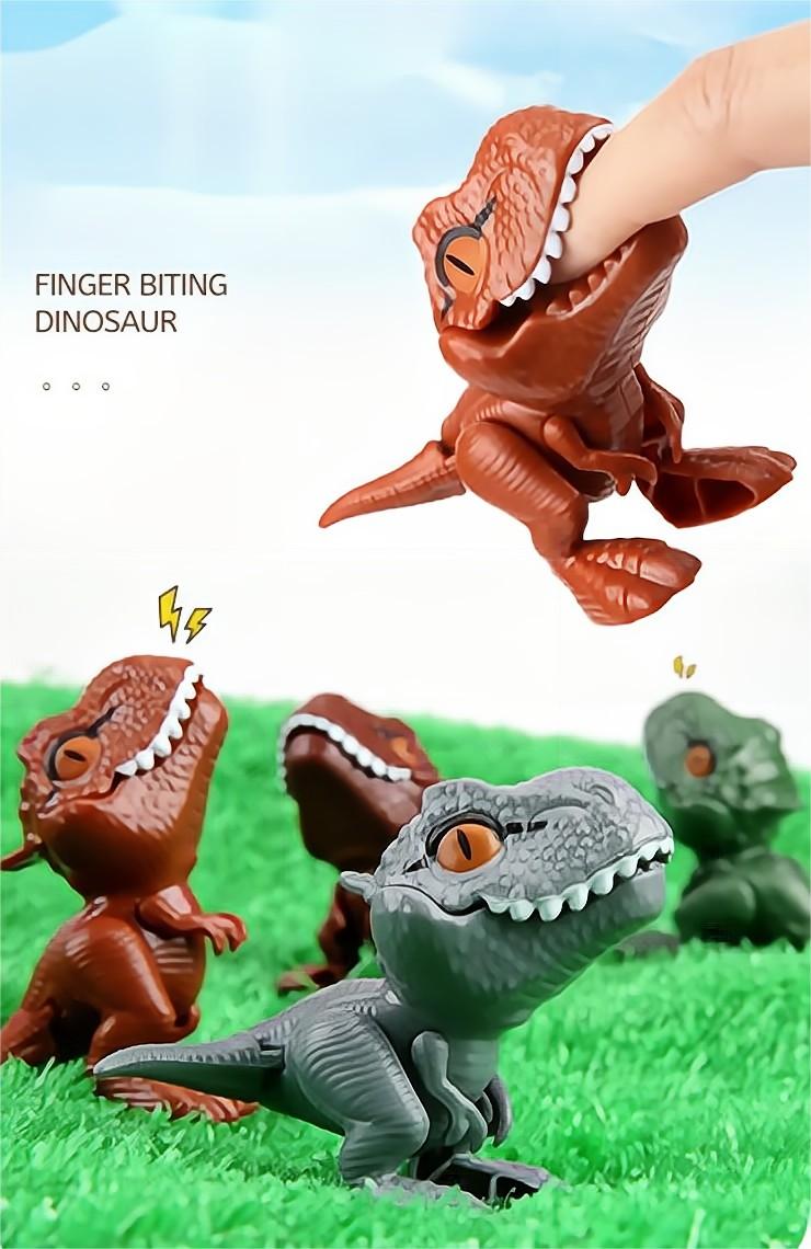 Kibtoy finger biting dinosaur, mini dinosaur toys Kibtoy finger biting dinosaur, mini dinosaur toys
