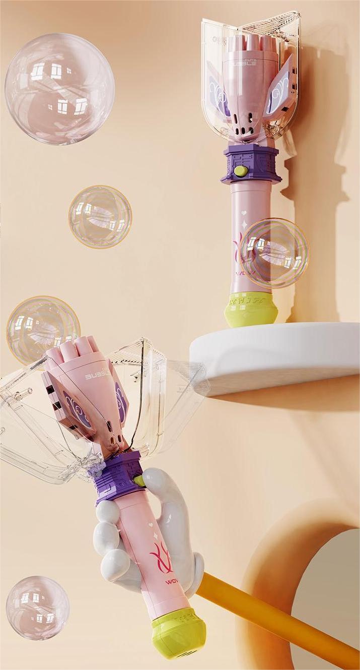 Kibtoy Magic Bubble Wand, bubble machine