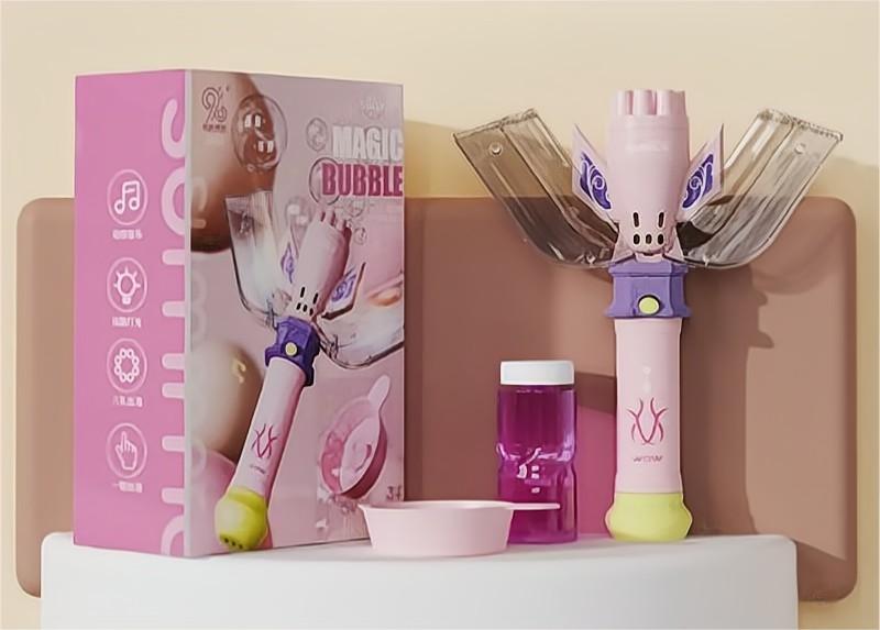 Kibtoy Magic Bubble Wand, bubble machine