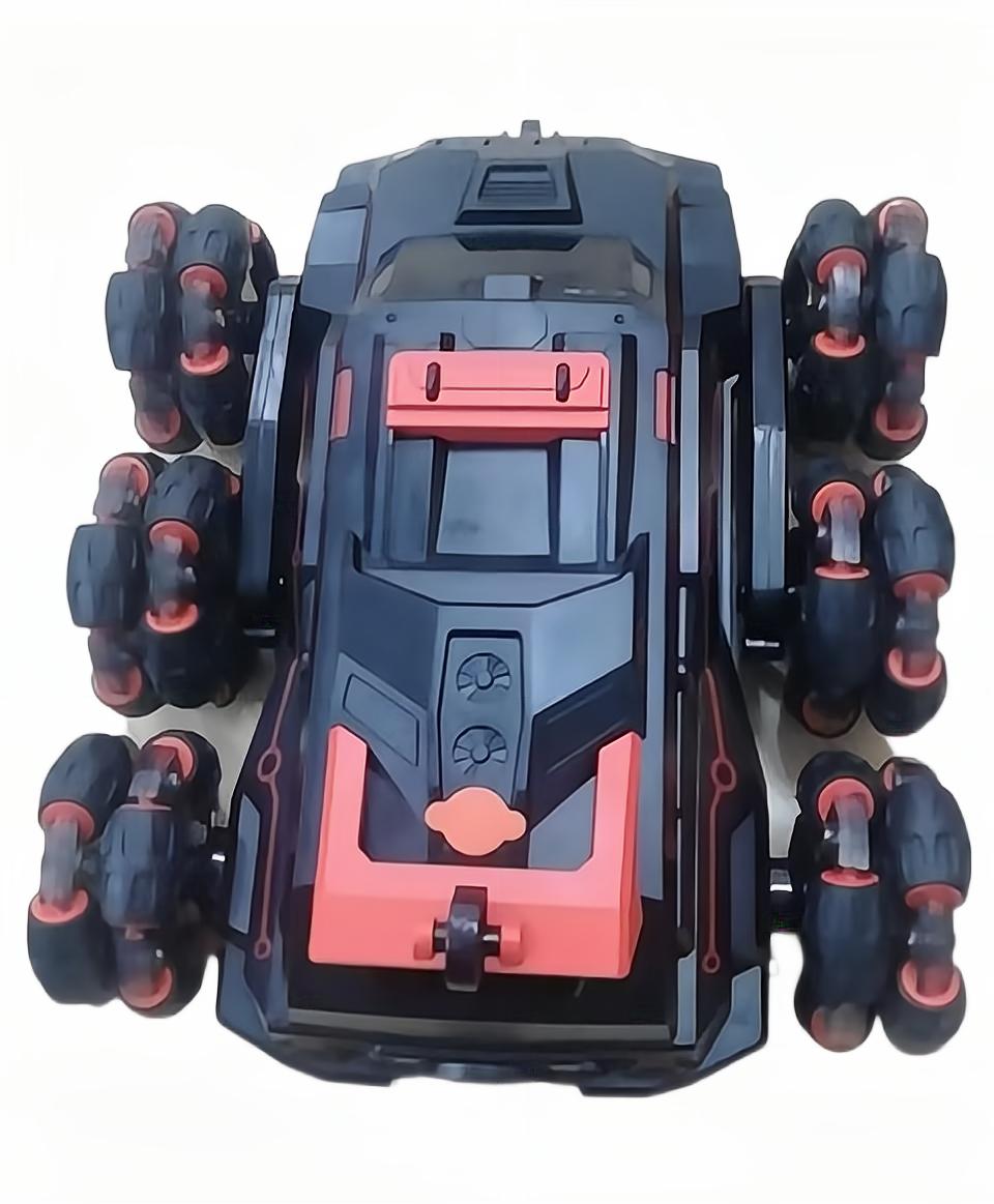 Kibtoy RC 6-wheel stunt car, dual remote control Kibtoy RC 6-wheel stunt car, dual remote control