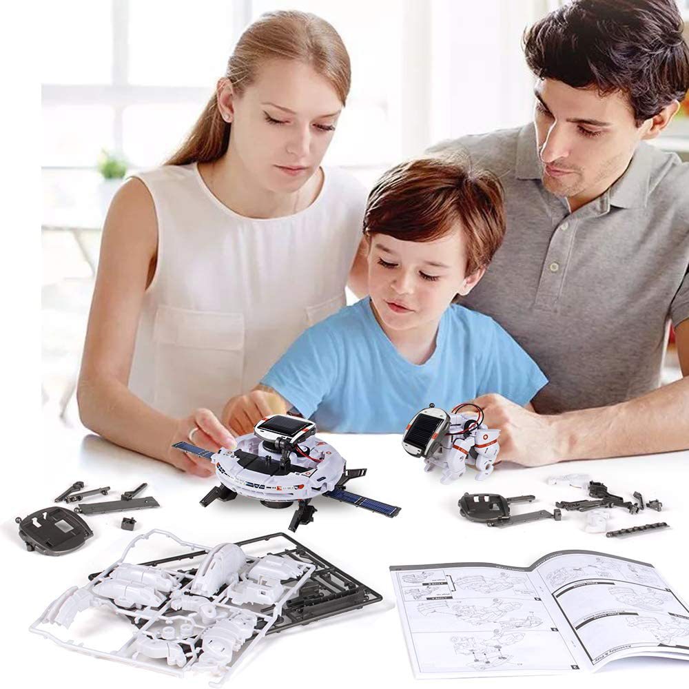 Kibtoy 6-in-1 Space Solar Robot Kit Kibtoy 6-in-1 Space Solar Robot Kit