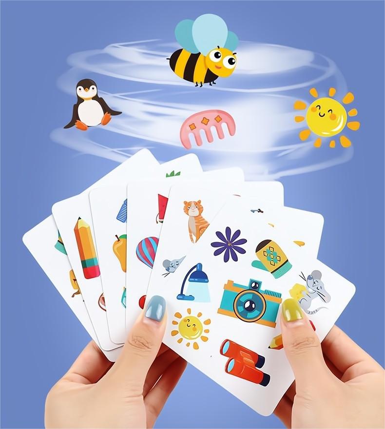 Kibtoy Crazy Flip Card Game, engaging family game Kibtoy Crazy Flip Card Game, engaging family game