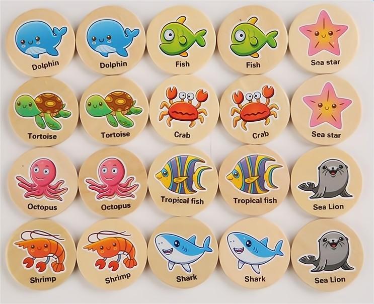 Kibtoy Memory Matching Game, improving children's memory, coordination and so on Kibtoy Memory Matching Game, improving children's memory, coordination and so on