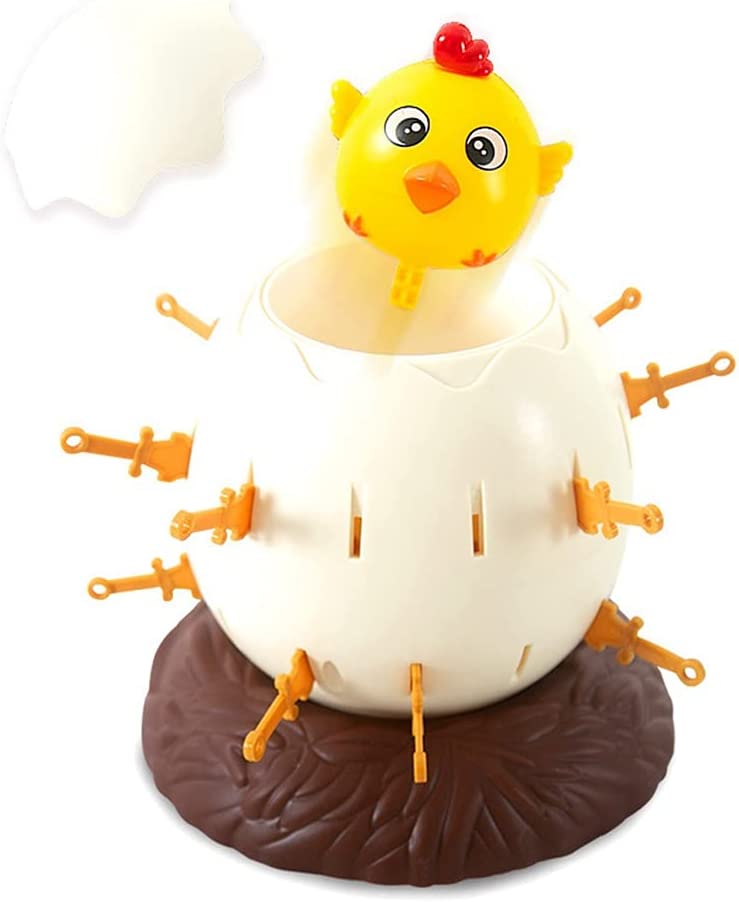 KIBTOY Pop Out Fright Chick, Pirate Barrle Game of chick out KIBTOY Pop Out Fright Chick, Pirate Barrle Game of chick out
