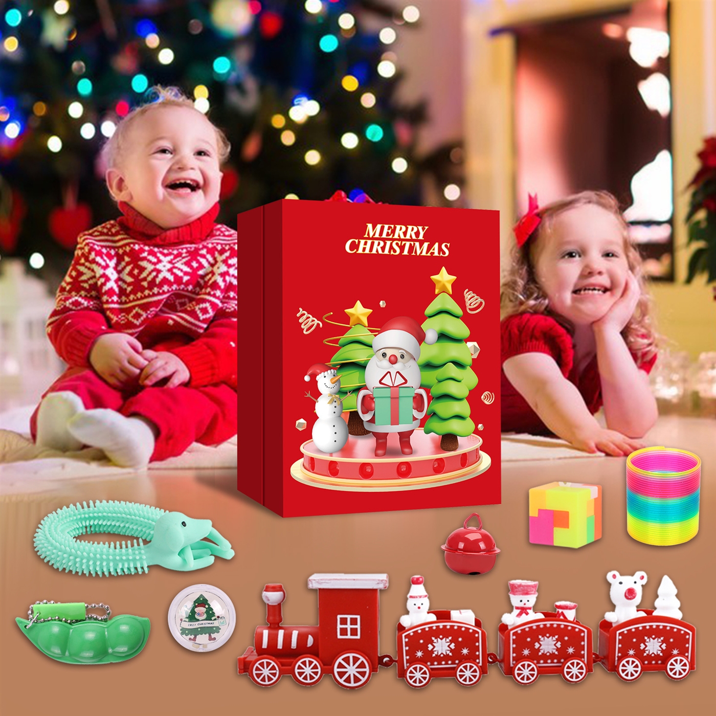 Kibtoy Christmas Fidget Toys Pack Kibtoy Christmas Fidget Toys Pack