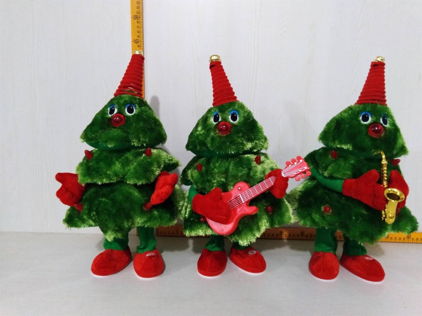 Kibtoy Guitar, Sax, Dancing 3 Christmas Tree Toys Kibtoy Guitar, Sax, Dancing 3 Christmas Tree Toys