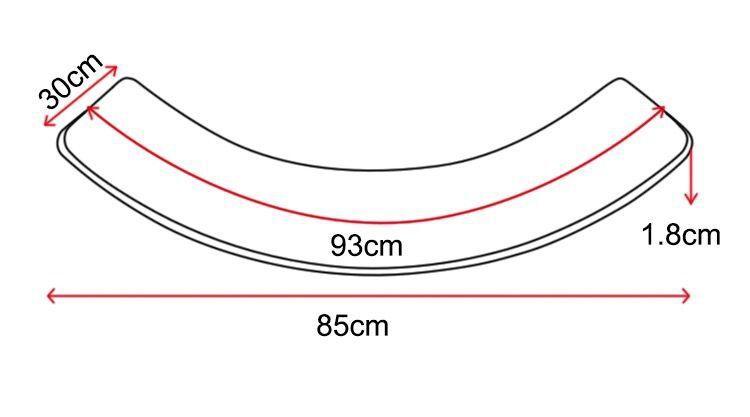 rocker board size details picture rocker board size details picture