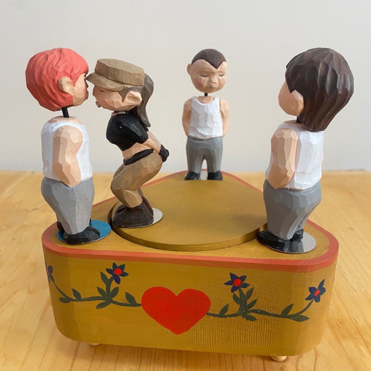 Wooden Scum Girl Music Box Wooden Scum Girl Music Box