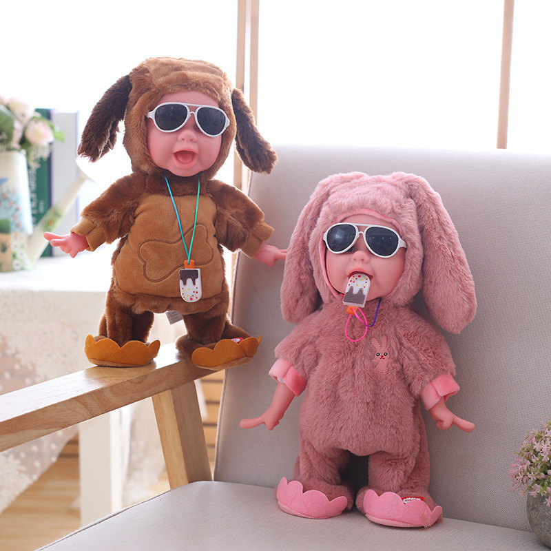 walking electric plush doll walking electric plush doll