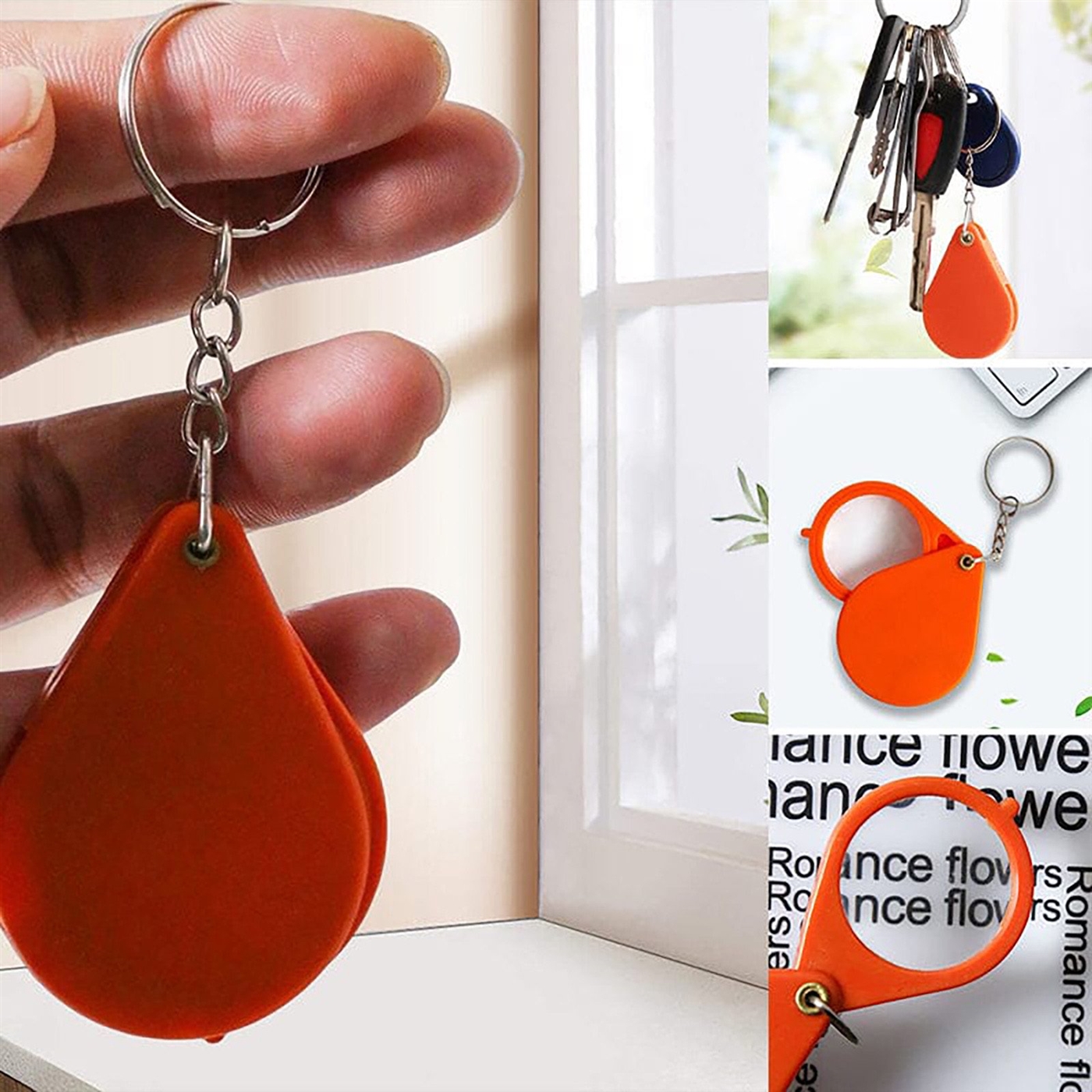 magnifying glass orange mini magnifying glass orange mini