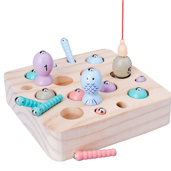 Wooden-Fishing-Magnetic-Toy Wooden-Fishing-Magnetic-Toy