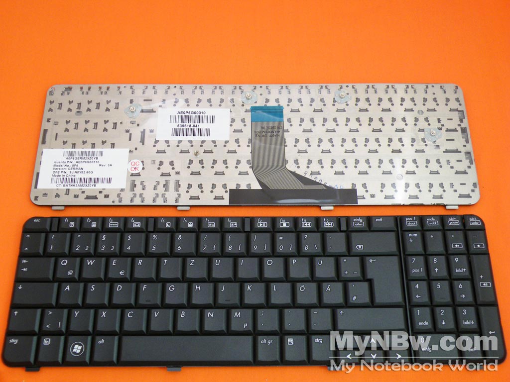 Picture of New Replacement Laptop Keyboard For HP CQ61 G61 BLACK GR Layout