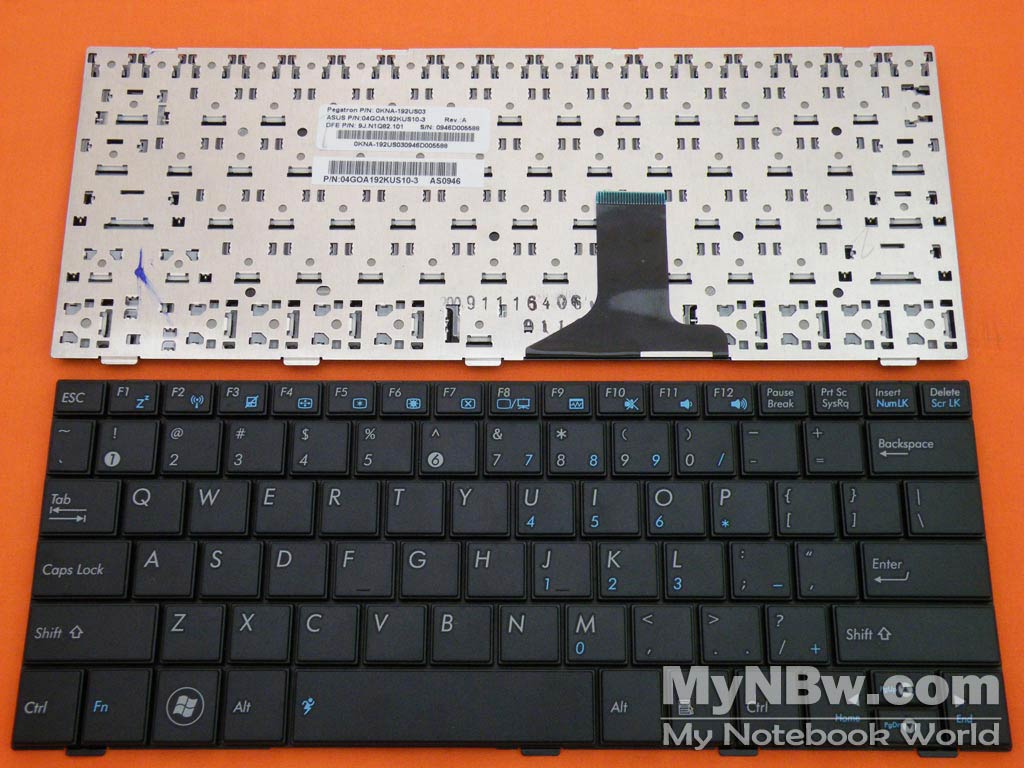 Picture of New Replacement Laptop Keyboard For ASUS EPC Shell 1005HA 1008HA 1001HA BLACK US Layout