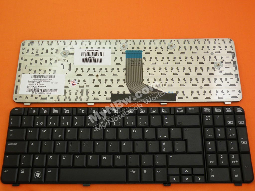 Picture of New Replacement Laptop Keyboard For HP CQ61 G61 BLACK PO Layout