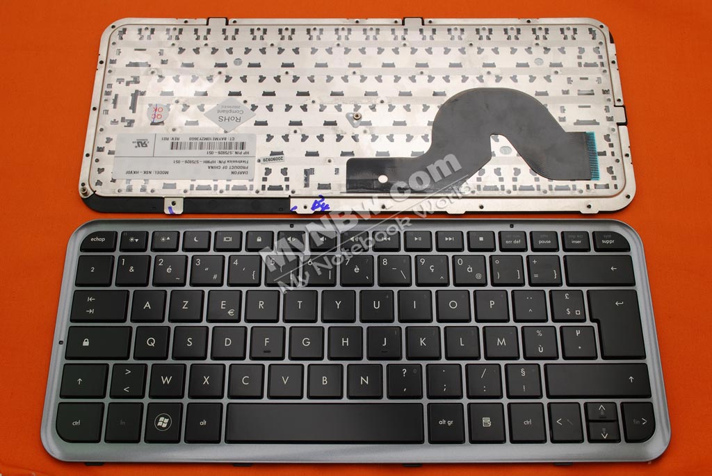 Picture of New Replacement Laptop Keyboard For HP Pavilion DM3-1000  GRAY FRAME GLOSSY FR Layout