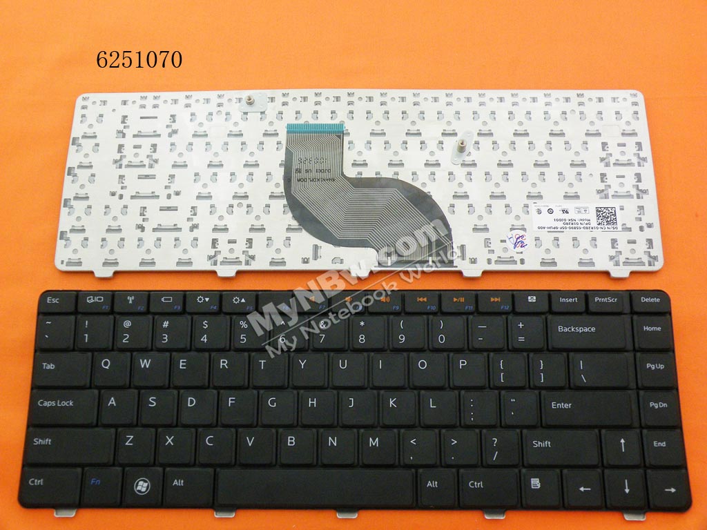 Picture of New Replacement Laptop Keyboard For DELL Inspiron 14V 14R N4010 N4030 N5030 M5030 BLACK US Layout