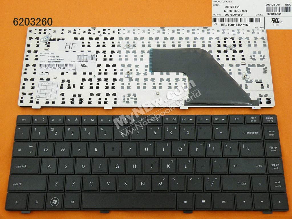 Picture of New Replacement Laptop Keyboard For COMPAQ 320 321 326 420 BLACK US Layout