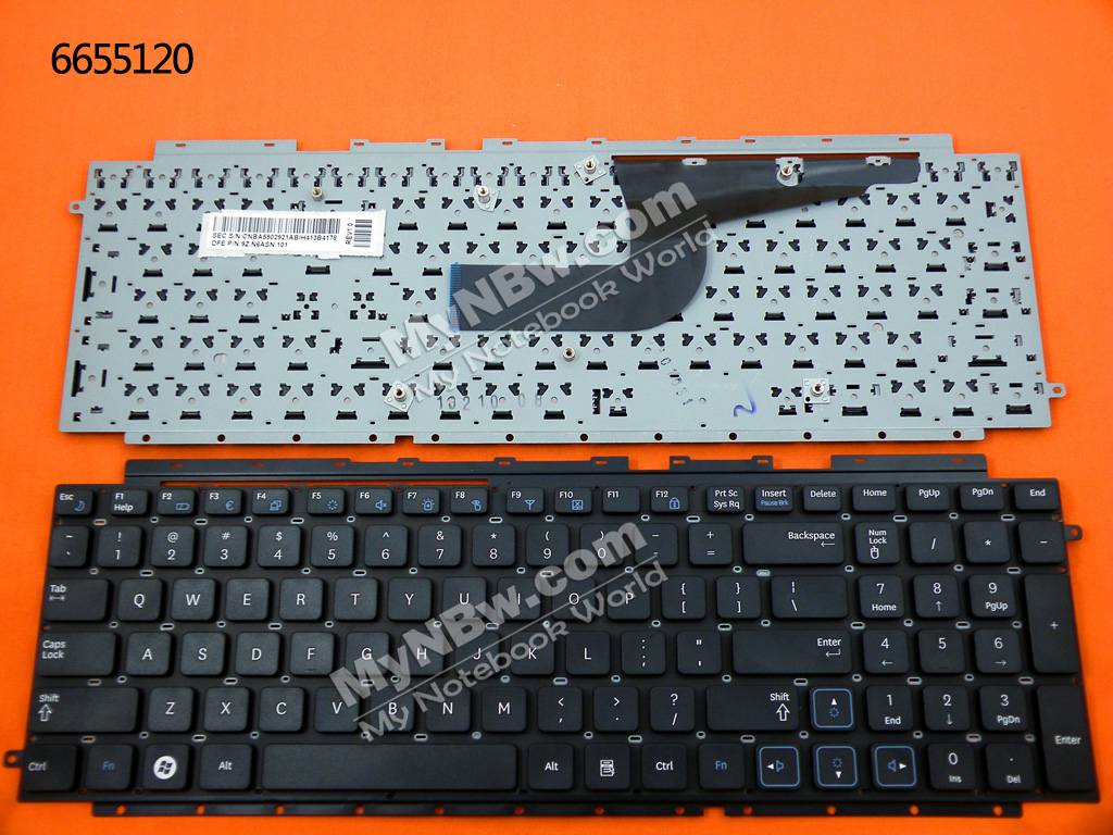 Picture of New Replacement Laptop Keyboard For SAMSUNG RC710 BLACK US Layout