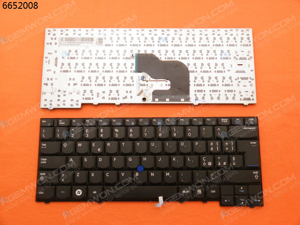 Picture of New Replacement Laptop Keyboard For SAMSUNG Aegis 400B2B BLACK(With Point stick) IT Layout