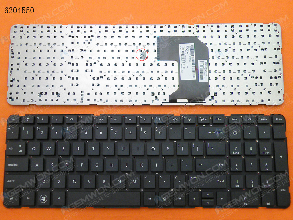 Picture of New Replacement Laptop Keyboard For HP Pavillion G7-2000 BLACK (Without FRAME) US Layout
