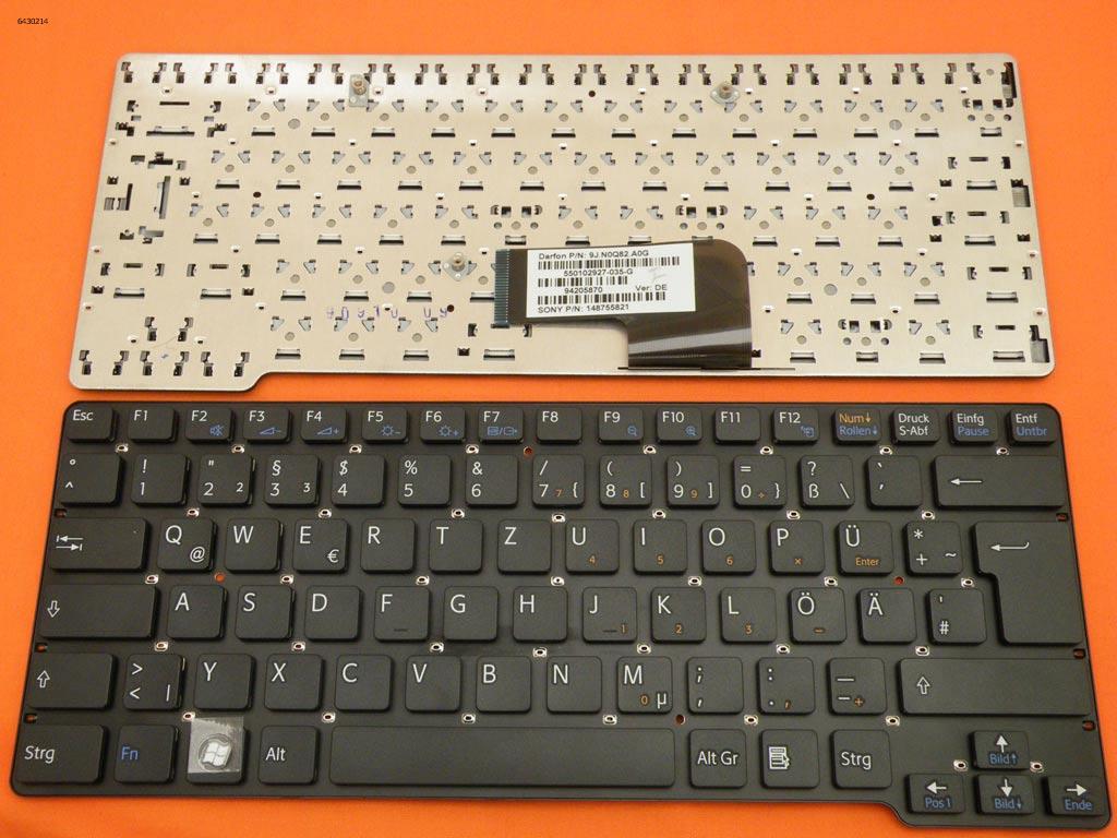 Picture of New Replacement Laptop Keyboard For SONY VGN-CW BLACK GR Layout