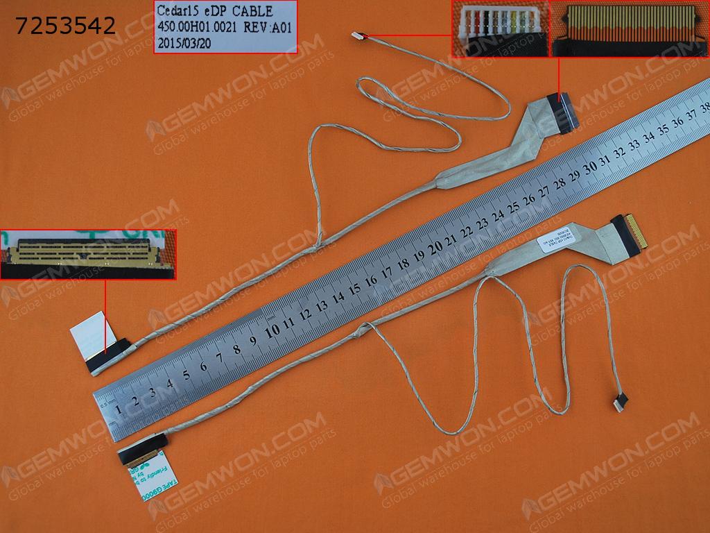 Picture of New LCD Display Screen Cable Replacement  For DELL 3541 3542 3543 3549 7542 15 3000 LED，OEM