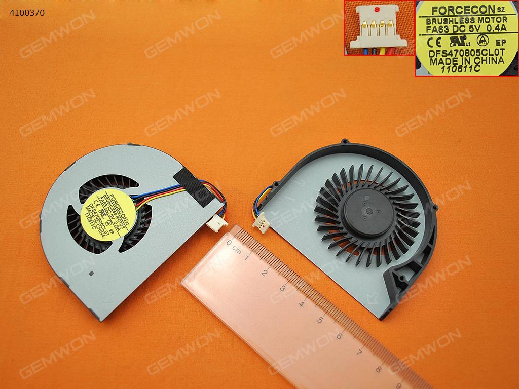 Picture of New Replacement CPU Cooling Fan For LENOVO V370 V370A V370G(Original) DFS470805CLOT Layout