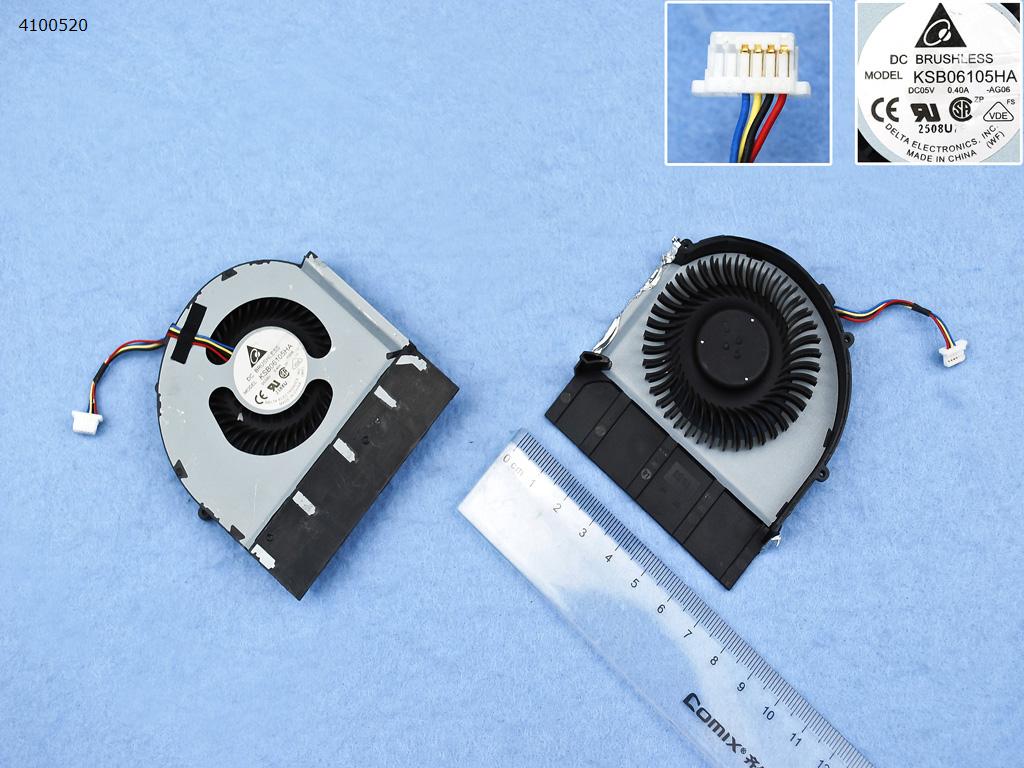 Picture of New Replacement CPU Cooling Fan For Lenovo ThinkPad T520 T520i(For Discrete Video card) KSB06105HA  BATA0812R5H Layout
