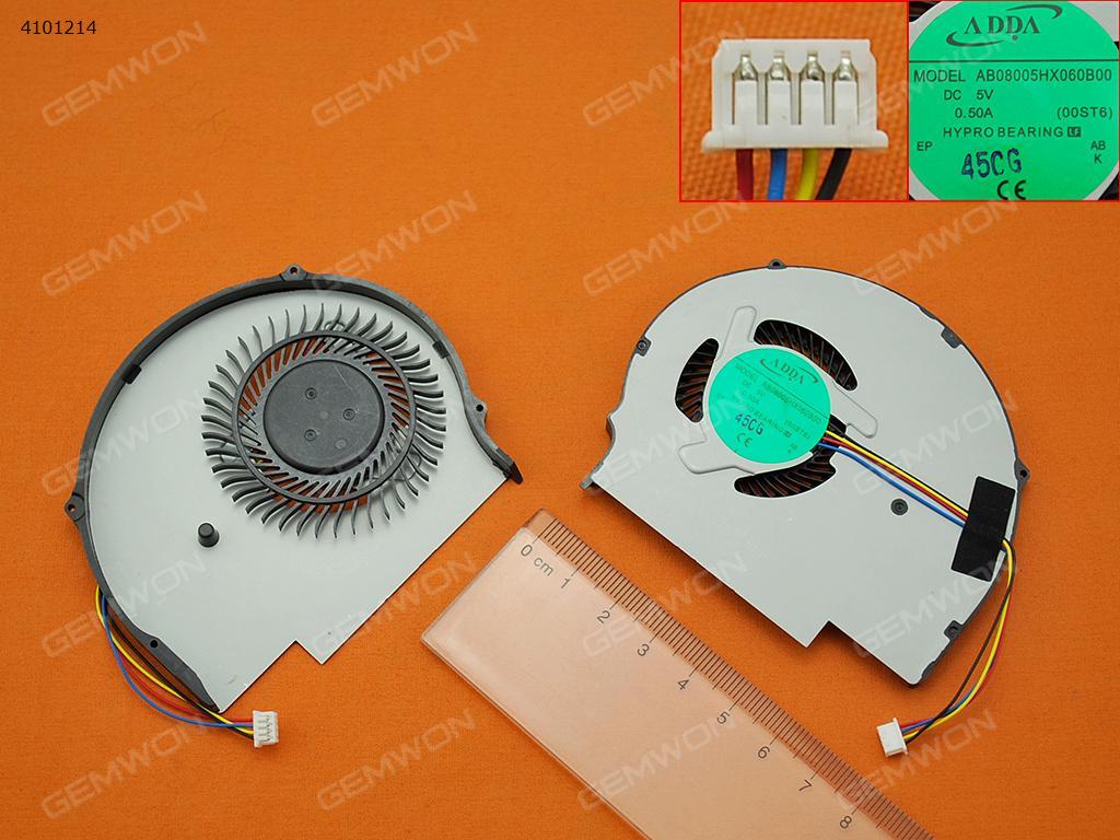 Picture of New Replacement CPU Cooling Fan For LENOVO FLEX14 FLEX15(Original) AB08005HX060B00     FAST600EPA Layout