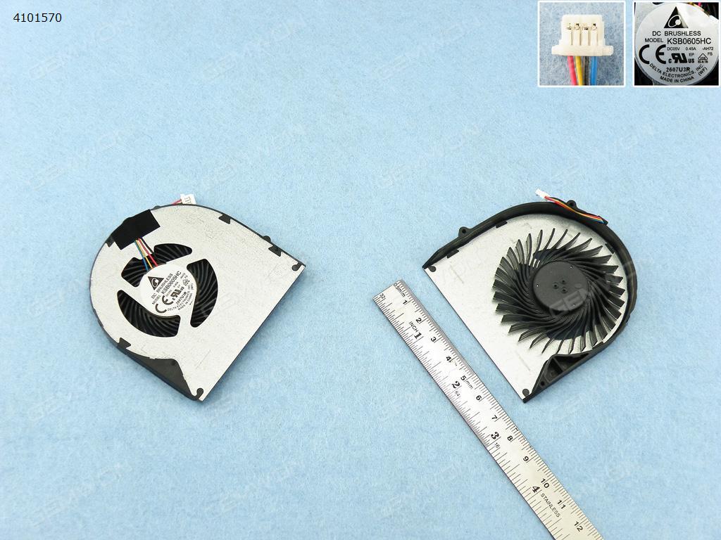 Picture of New Replacement CPU Cooling Fan For LENOVO B570 V570 Z570(Original) KSB0605HC-AH72     DFS531205HC0T Layout