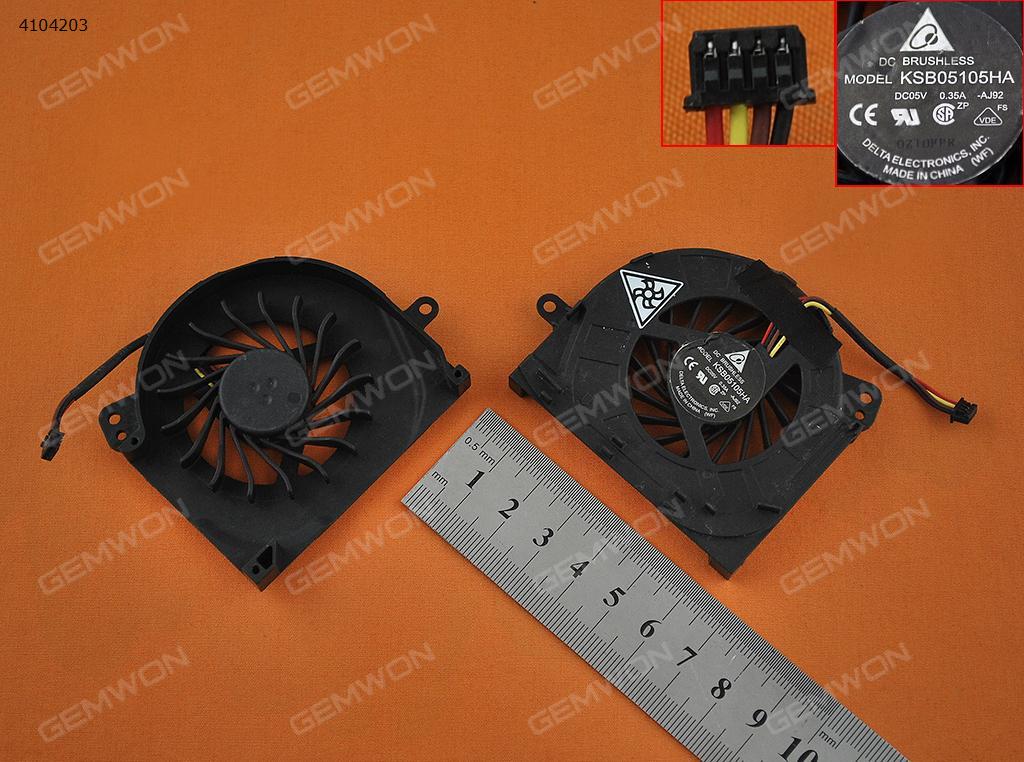 Picture of New Replacement CPU Cooling Fan For LENOVO ThinkPad E420S S420(without cover,version 2) KSB05105HA Layout
