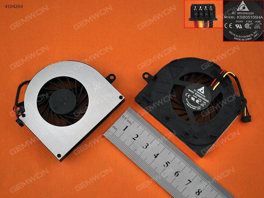 Picture of New Replacement CPU Cooling Fan For Lenovo ThinkPad E420S S420(with cover,version 1) KSB05105HA Layout
