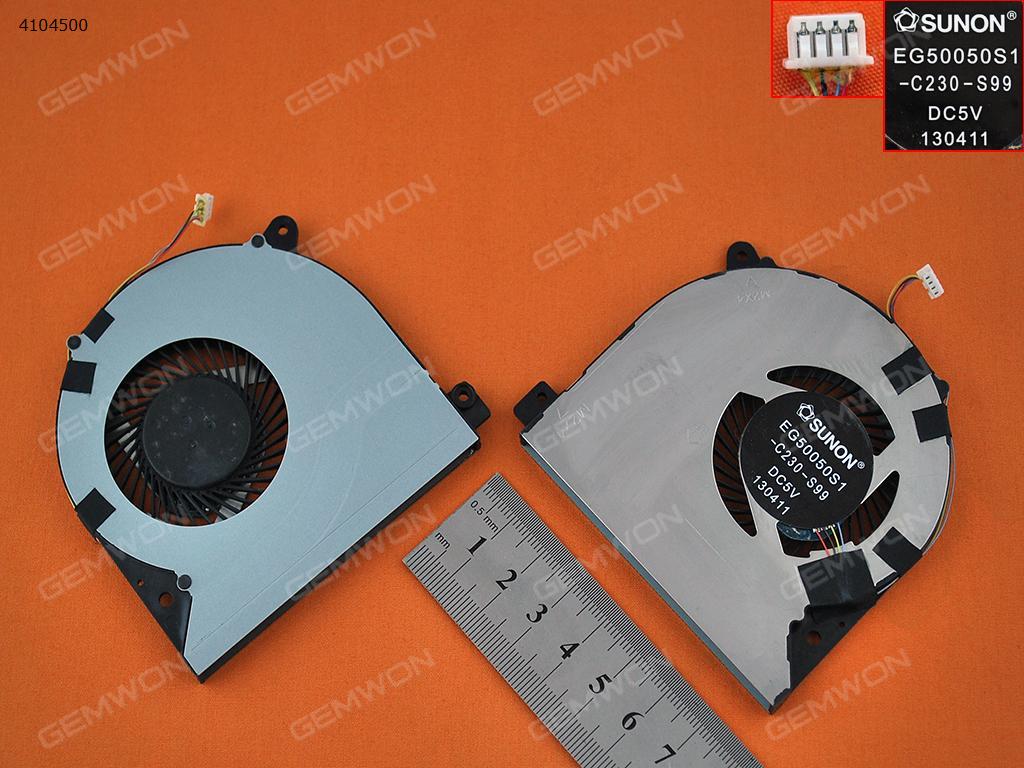 Picture of New Replacement CPU Cooling Fan For Lenovo IdeaPad S500(Original) EG50050S1-C230-S99    DFS200005000T Layout