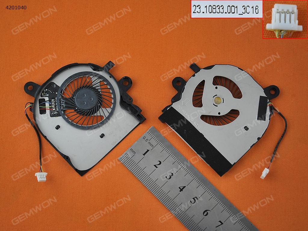 Picture of New Replacement CPU Cooling Fan For HP Folio 1040 G1(For CPU fan,Original) BRUSHLESS      EG50040S1-C240-S9A    23.10833001 Layout