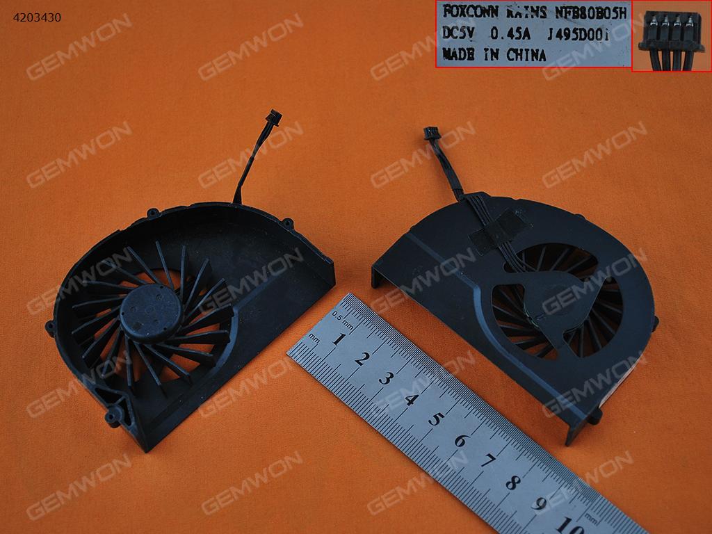 Picture of New Replacement CPU Cooling Fan For HP Pavilion DV4-3000 Series(OEM) NFB80B05H Layout