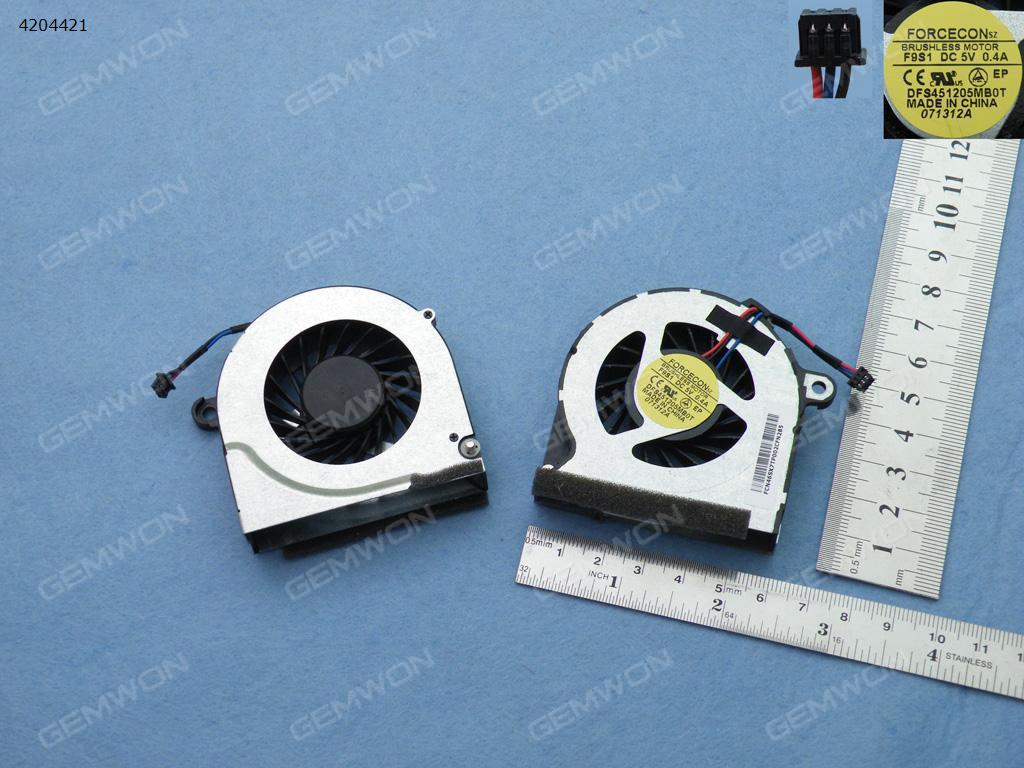 Picture of New Replacement CPU Cooling Fan For HP probook 4320S 4321S 4326S 4420S 4421S 4426S(OEM) DFS451205MB0T   KSB0505HB  MF60120V1-Q010-H99  MF60130V1-Q010-H99 Layout
