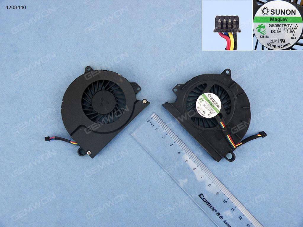 Picture of New Replacement CPU Cooling Fan For HP EliteBook 8440p(Original) GB0507PGV1-A 13.V1.B4089.F.HF   GC057514VH-A  MF60120V1-C181-S9A Layout