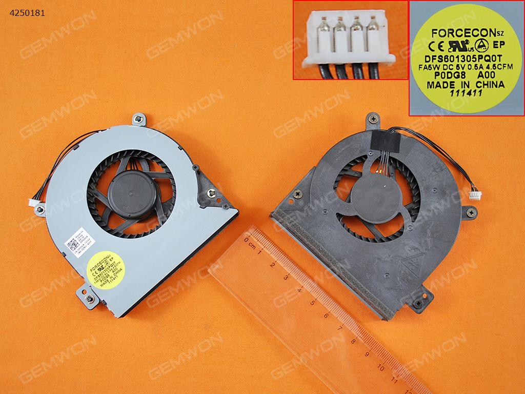 Picture of New Replacement CPU Cooling Fan For DELL Alienware M18X R1 R2 R3(For GPU FAN,Left,Original) DFS601305PQ0T Layout