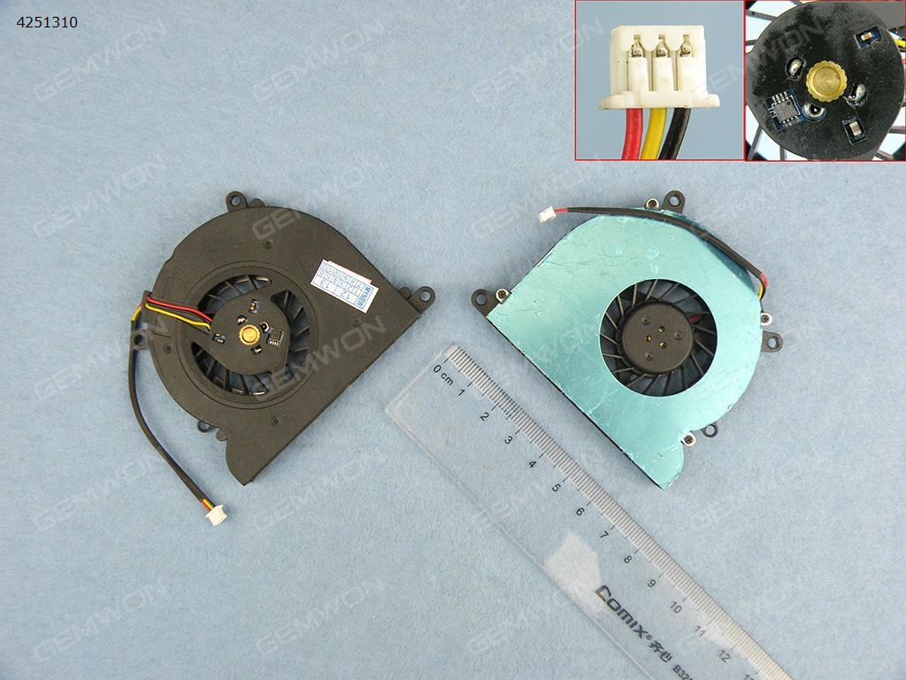Picture of New Replacement CPU Cooling Fan For DELL Vostro 1310 1510 2510(OEM) GB0506PFV1-A DC280004MAO GC057514VH-A    AB158659HS05B1185  DFS531205HC0T   AB7205HX-GC1 Layout